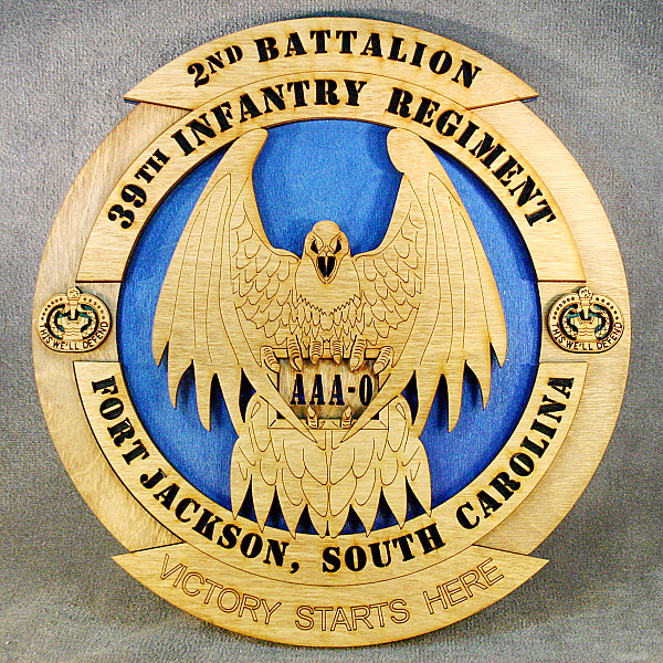 Army 2nd Battalion 39th Infantry Wall Tribute